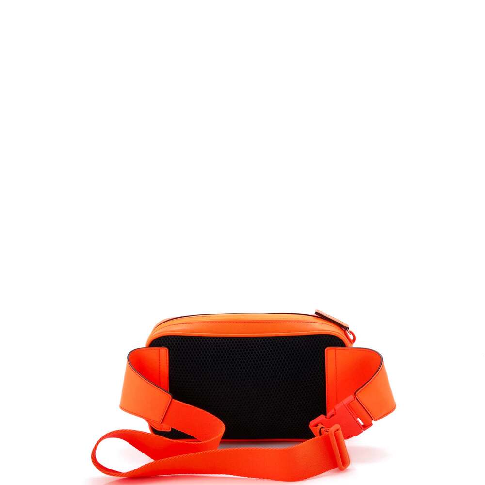 Gucci Front Zip Belt Bag Gg Rubber #225603G81B - Picture 3 of 6
